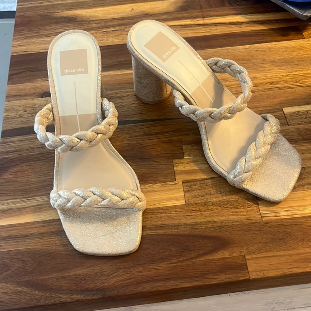 Dolce Vita Braided Block Heels- NWT
